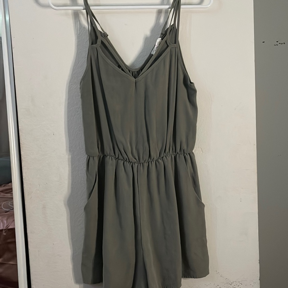 Green romper